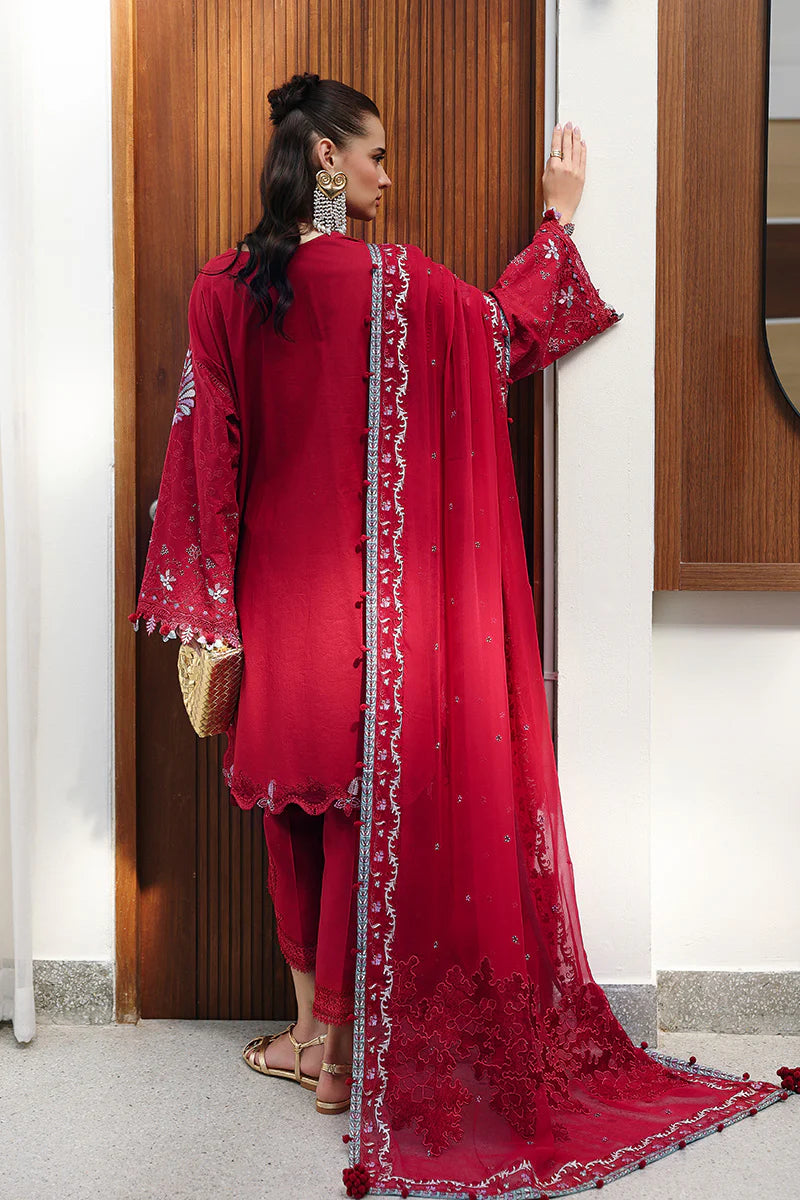 QALAMKAR CHIKANKARI EID EDIT UNSTITCHED'26| RUBY