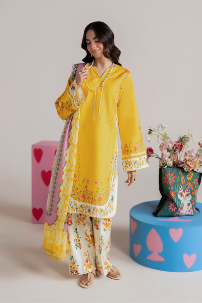 AMAL DROP PRINTS BY RAJBARI UNSTITCHED'26 | D6