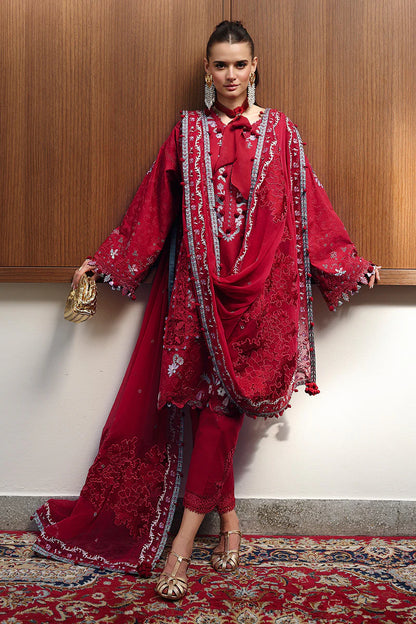 QALAMKAR CHIKANKARI EID EDIT UNSTITCHED'26| RUBY