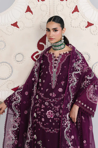 QALAMKAR FESTIVE LAWN UNSTITCHED '26 - QFL-10 (TRESA)