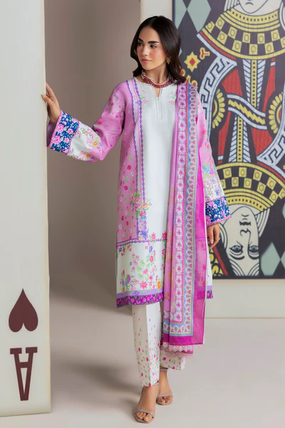 AMAL DROP PRINTS BY RAJBARI UNSTITCHED'26 | D15
