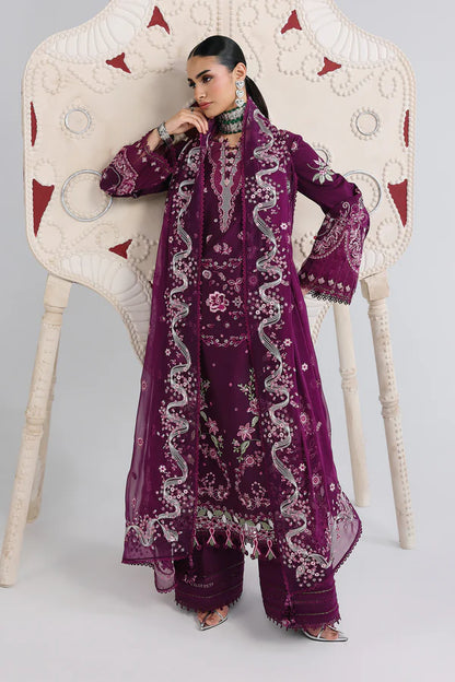 QALAMKAR FESTIVE LAWN UNSTITCHED '26 - QFL-10 (TRESA)