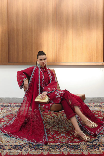 QALAMKAR CHIKANKARI EID EDIT UNSTITCHED'26| RUBY