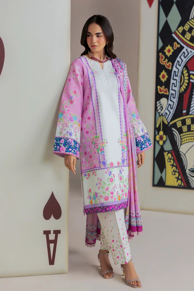 AMAL DROP PRINTS BY RAJBARI UNSTITCHED'26 | D15