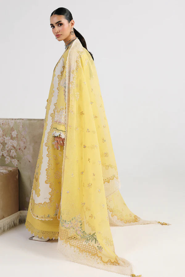 QALAMKAR FESTIVE LAWN UNSTITCHED '26 - QFL-05 (ZARIA)