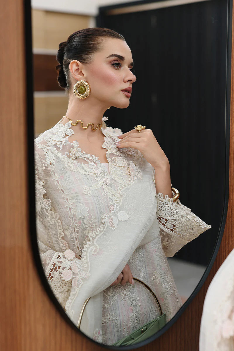 QALAMKAR CHIKANKARI EID EDIT UNSTITCHED'26| ZIMAL