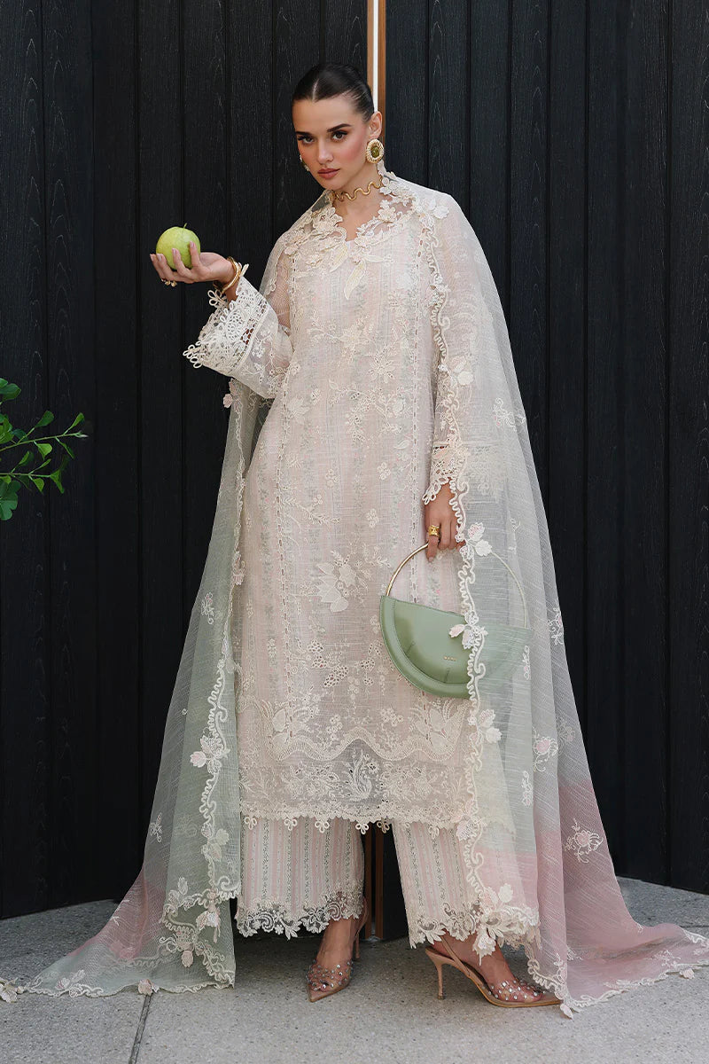 QALAMKAR CHIKANKARI EID EDIT UNSTITCHED'26| ZIMAL