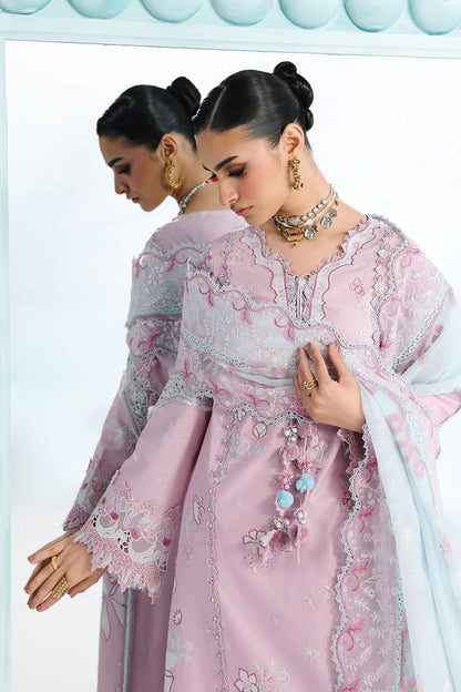 MUSHQ SOLACE OMBRE CHIKANKARI UNSTITCHED - ISANE QFL-02