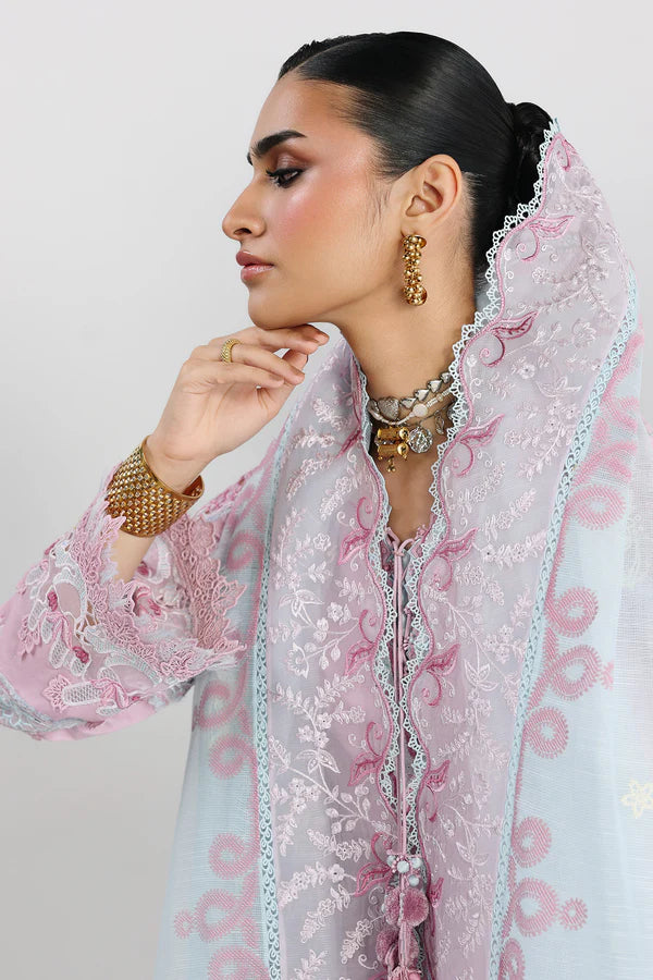 MUSHQ SOLACE OMBRE CHIKANKARI UNSTITCHED - ISANE QFL-02