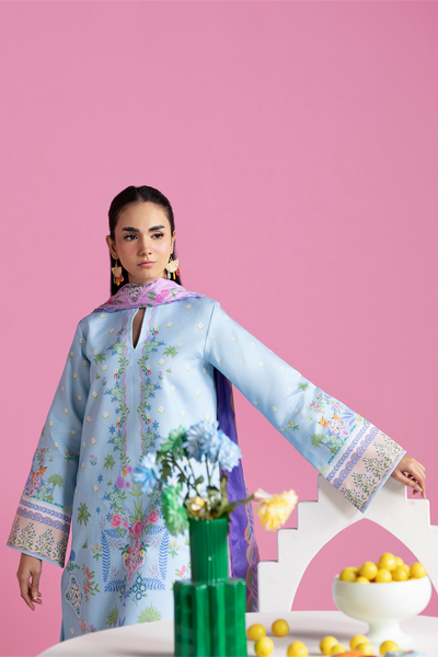 AMAL DROP PRINTS BY RAJBARI UNSTITCHED'26 | D12