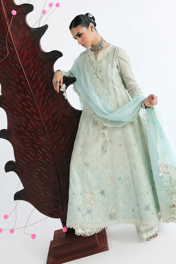 QALAMKAR FESTIVE LAWN UNSTITCHED '26 - QFL-08 (SABEL)