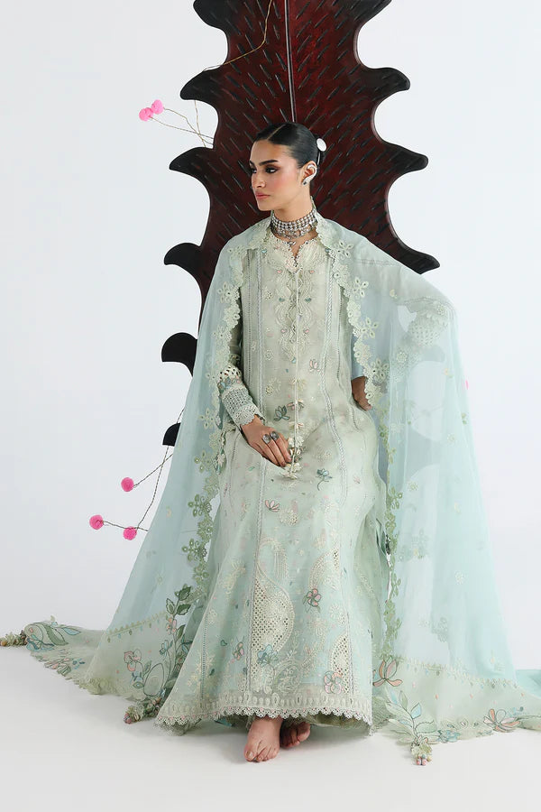 QALAMKAR FESTIVE LAWN UNSTITCHED '26 - QFL-08 (SABEL)