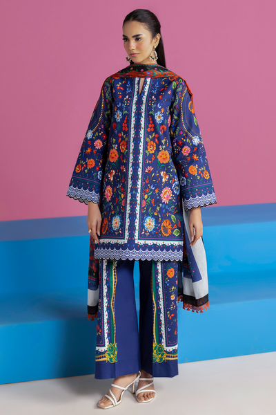 AMAL DROP PRINTS BY RAJBARI UNSTITCHED'26 | D16