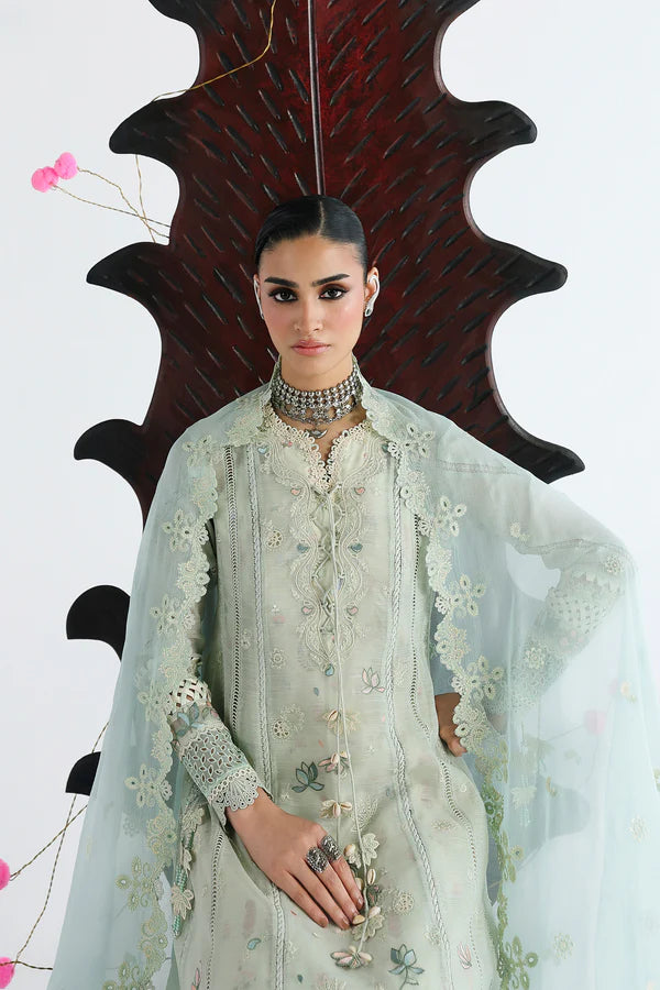 QALAMKAR FESTIVE LAWN UNSTITCHED '26 - QFL-08 (SABEL)