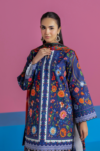 AMAL DROP PRINTS BY RAJBARI UNSTITCHED'26 | D16