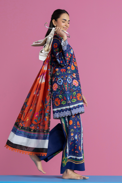 AMAL DROP PRINTS BY RAJBARI UNSTITCHED'26 | D16