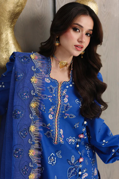 QALAMKAR FESTIVE LAWN UNSTITCHED '26 - QFL-06 (EMINA)
