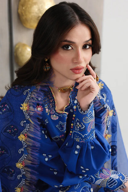 QALAMKAR FESTIVE LAWN UNSTITCHED '26 - QFL-06 (EMINA)