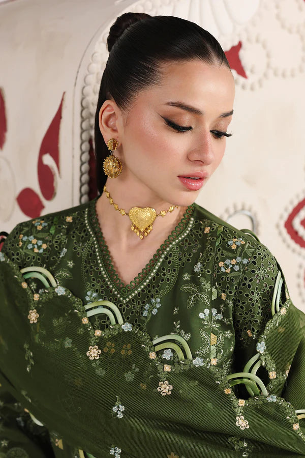 QALAMKAR FESTIVE LAWN UNSTITCHED '26 - QFL-09 (VESTA)