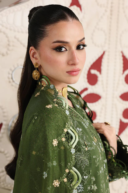 QALAMKAR FESTIVE LAWN UNSTITCHED '26 - QFL-09 (VESTA)