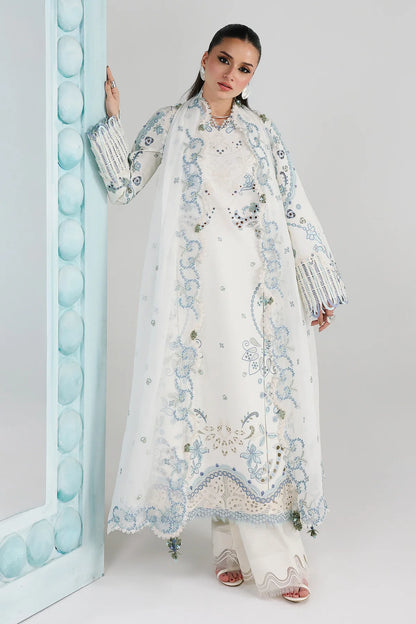 QALAMKAR FESTIVE LAWN UNSTITCHED '26 - QFL-03 (IRMIN)