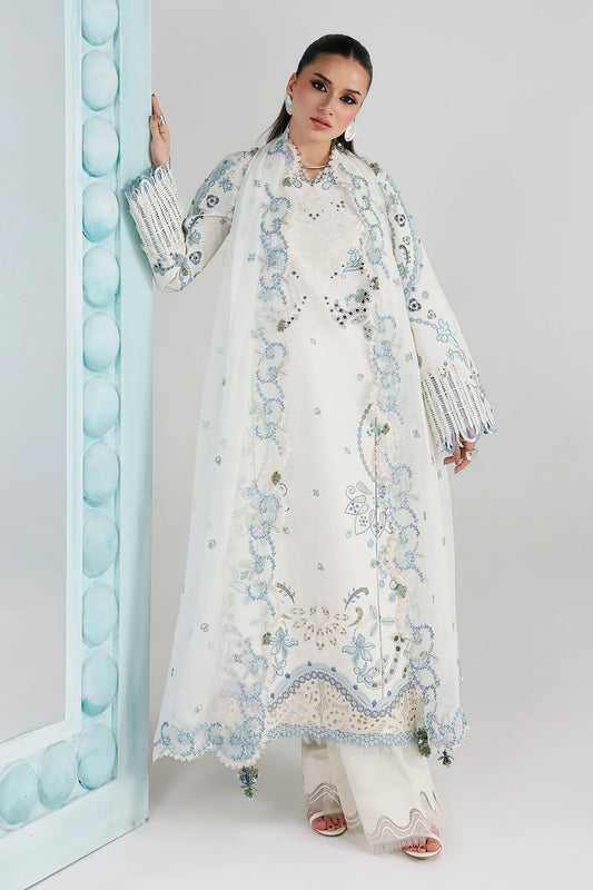 QALAMKAR FESTIVE LAWN UNSTITCHED '26 - QFL-03 (IRMIN)