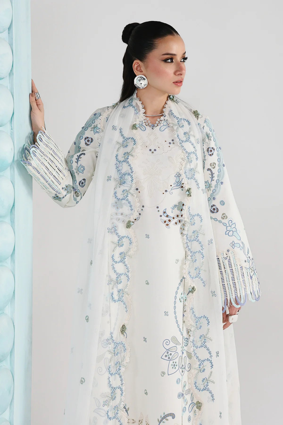 QALAMKAR FESTIVE LAWN UNSTITCHED '26 - QFL-03 (IRMIN)