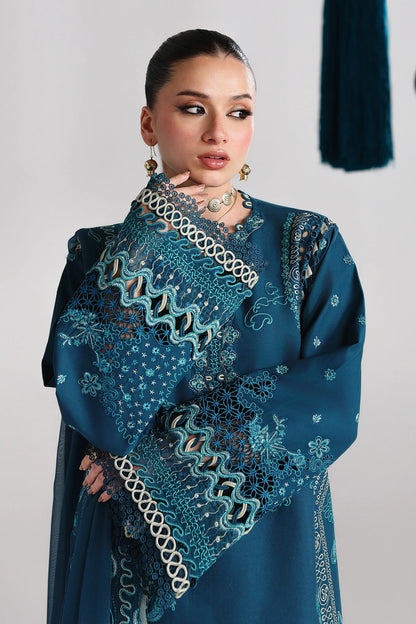 QALAMKAR FESTIVE LAWN UNSTITCHED '26 - QFL-07 (KAISA)