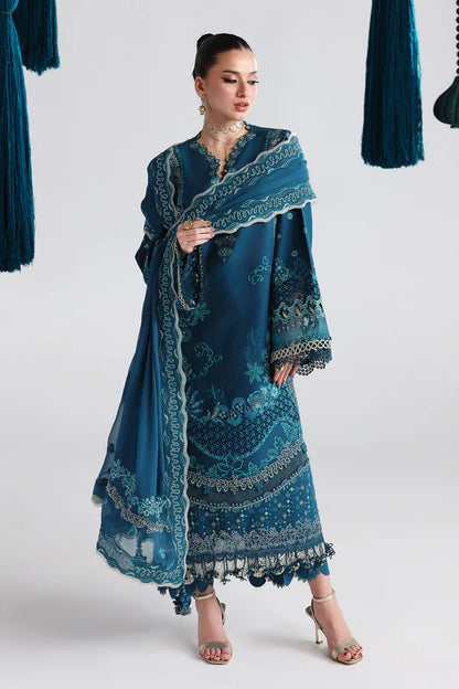 QALAMKAR FESTIVE LAWN UNSTITCHED '26 - QFL-07 (KAISA)