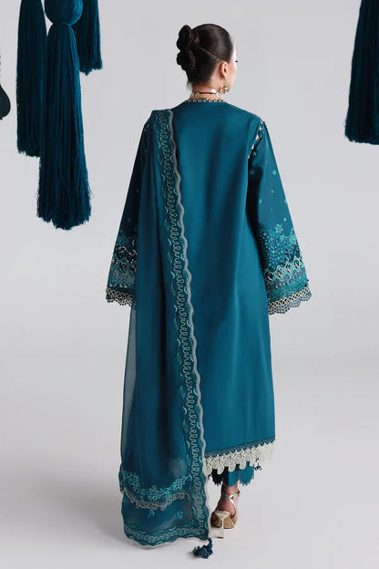 QALAMKAR FESTIVE LAWN UNSTITCHED '26 - QFL-07 (KAISA)