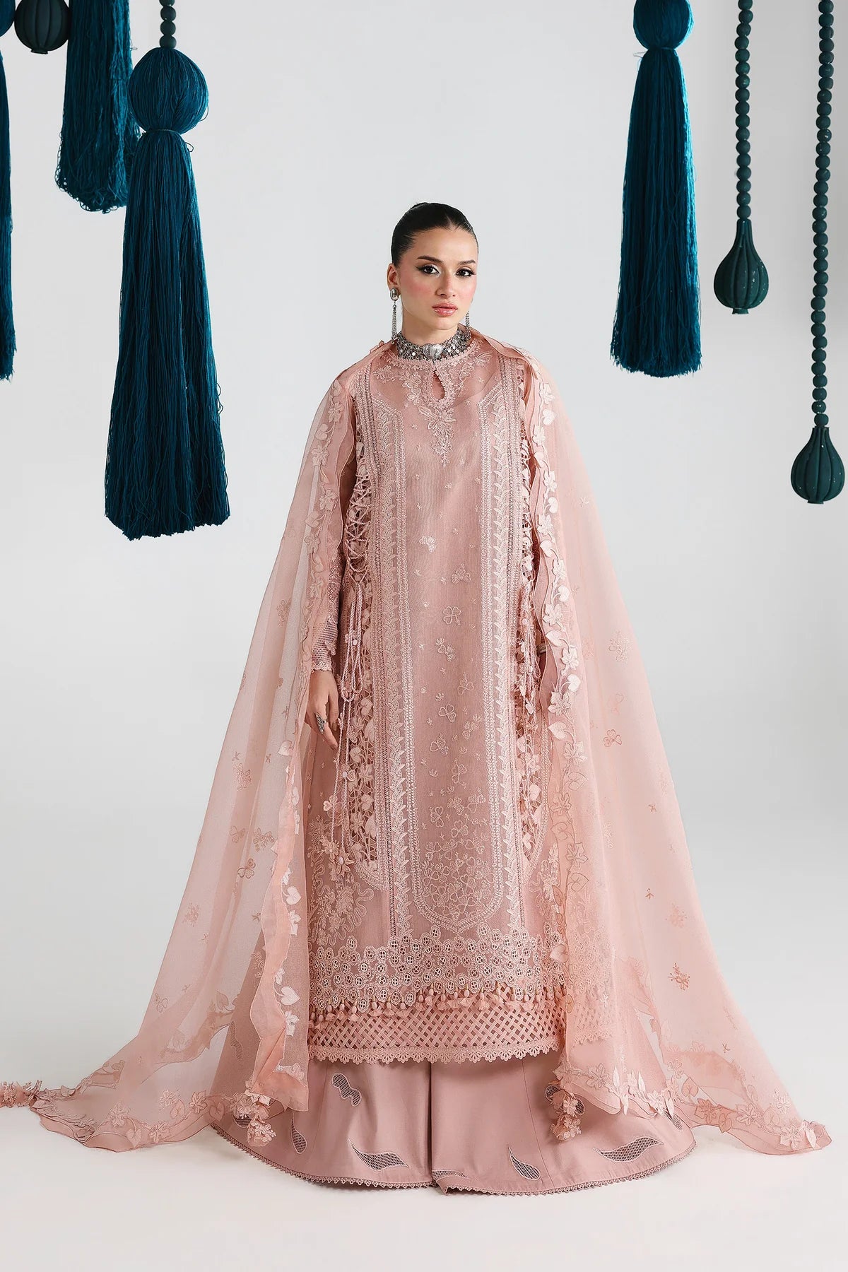 QALAMKAR FESTIVE LAWN UNSTITCHED '26 - QFL-11 (JINA)