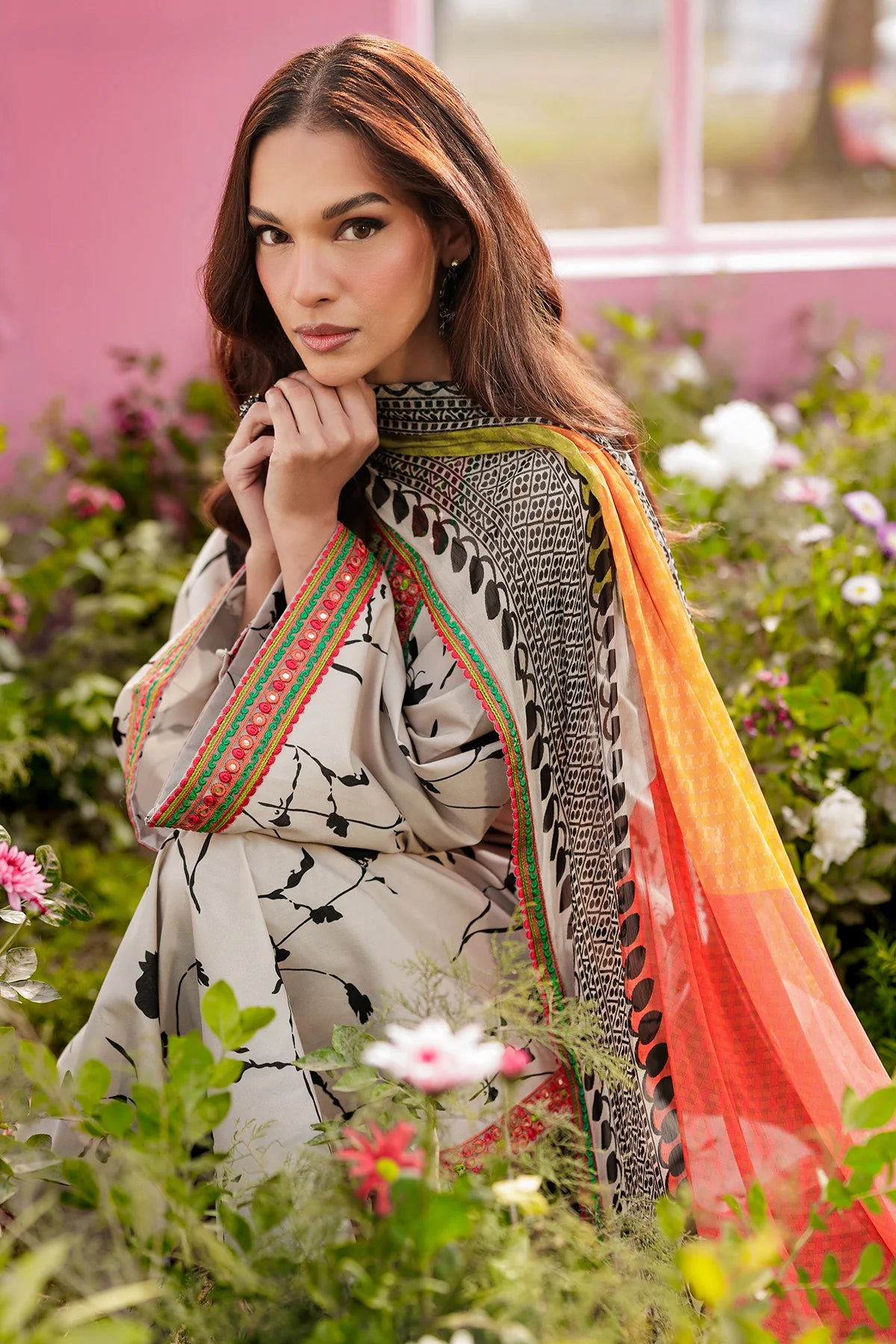 RANG-E-BAHAR BY CHARIZMA UNSTITCHED'26| CRB6-02