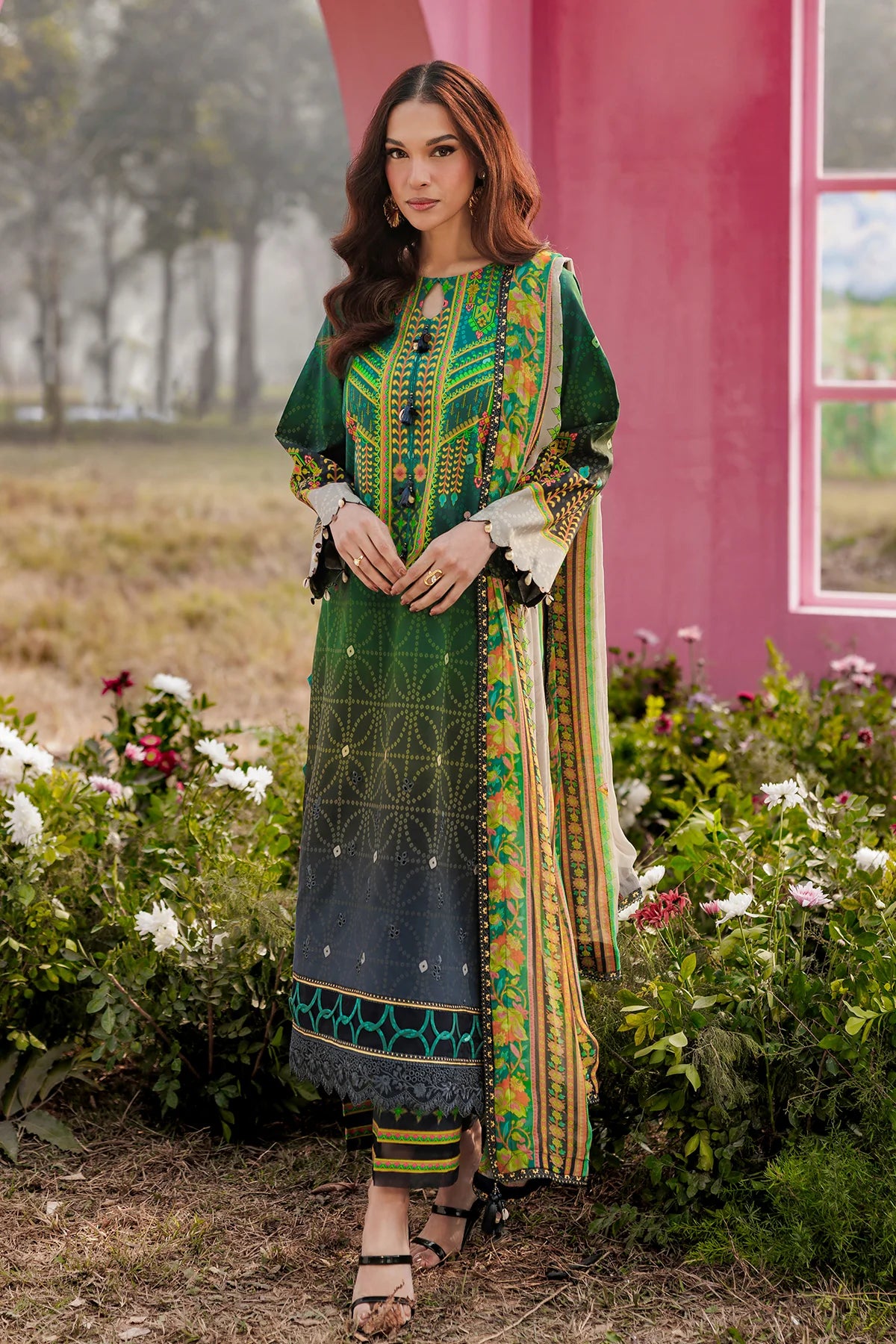 RANG-E-BAHAR BY CHARIZMA UNSTITCHED'26| CRB6-01