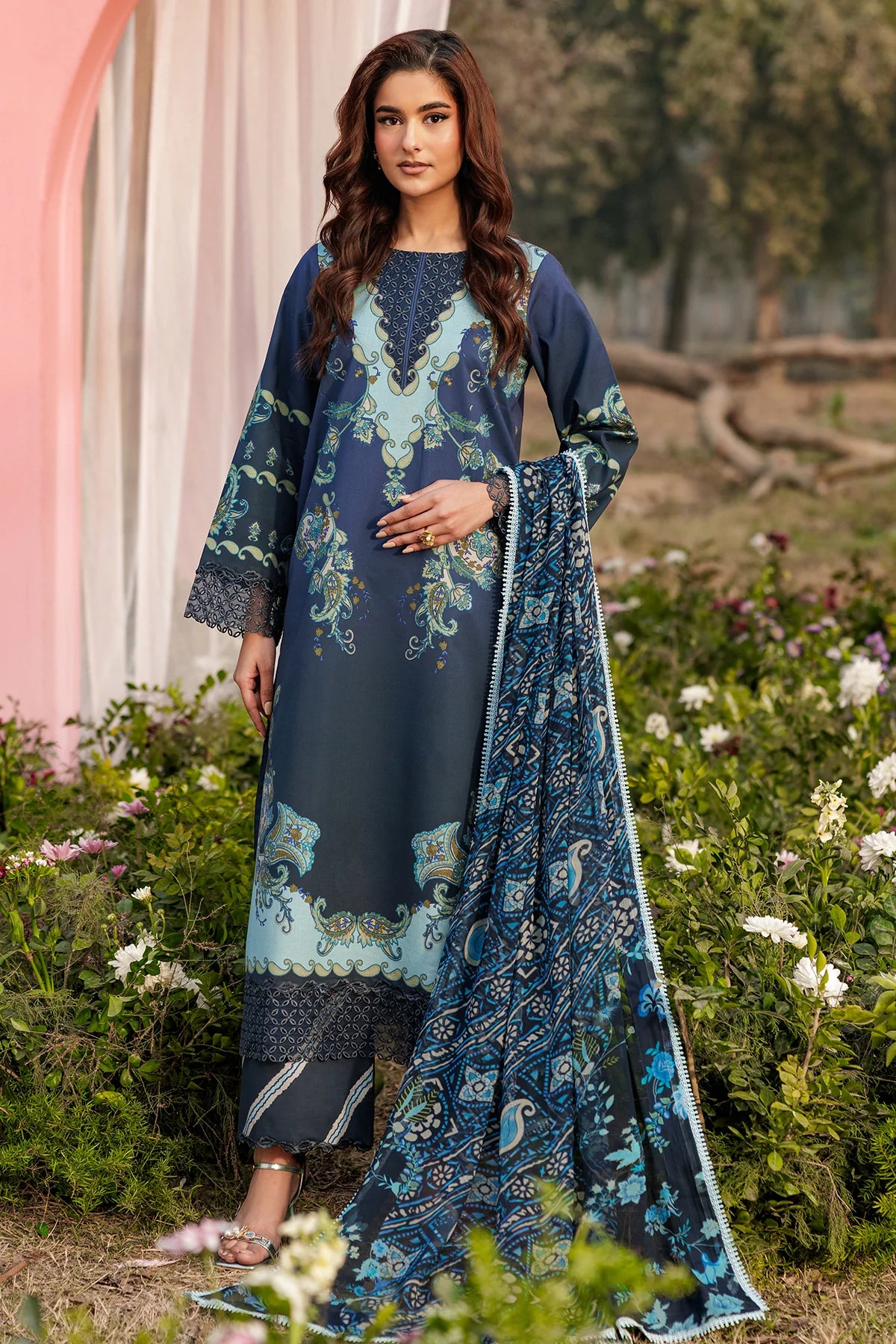RANG-E-BAHAR BY CHARIZMA UNSTITCHED'26| CRB6-03