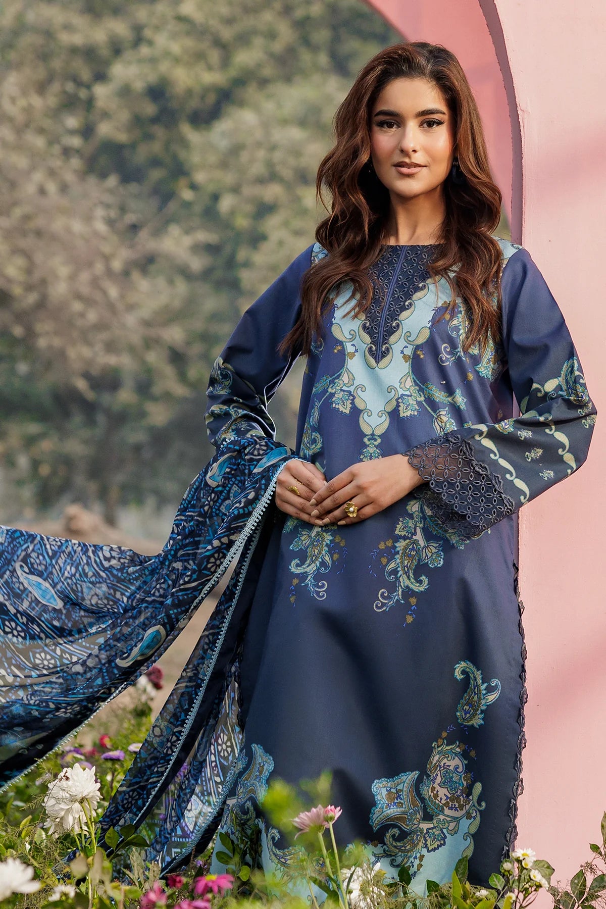 RANG-E-BAHAR BY CHARIZMA UNSTITCHED'26| CRB6-03