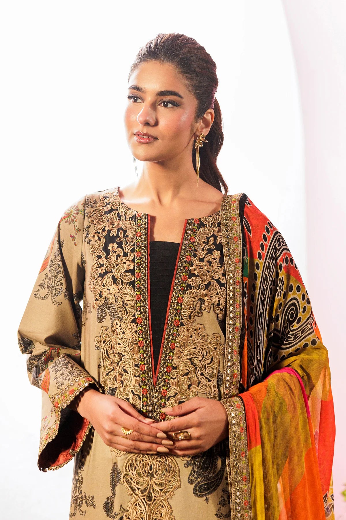 RANG-E-BAHAR BY CHARIZMA UNSTITCHED'26| CRB6-07