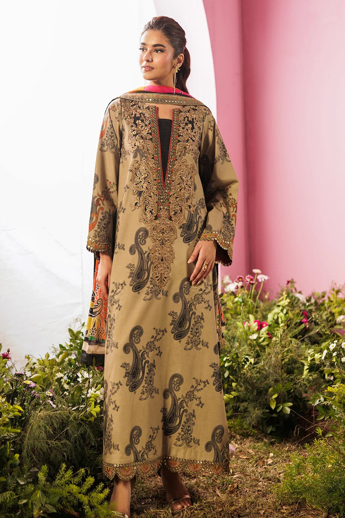RANG-E-BAHAR BY CHARIZMA UNSTITCHED'26| CRB6-07