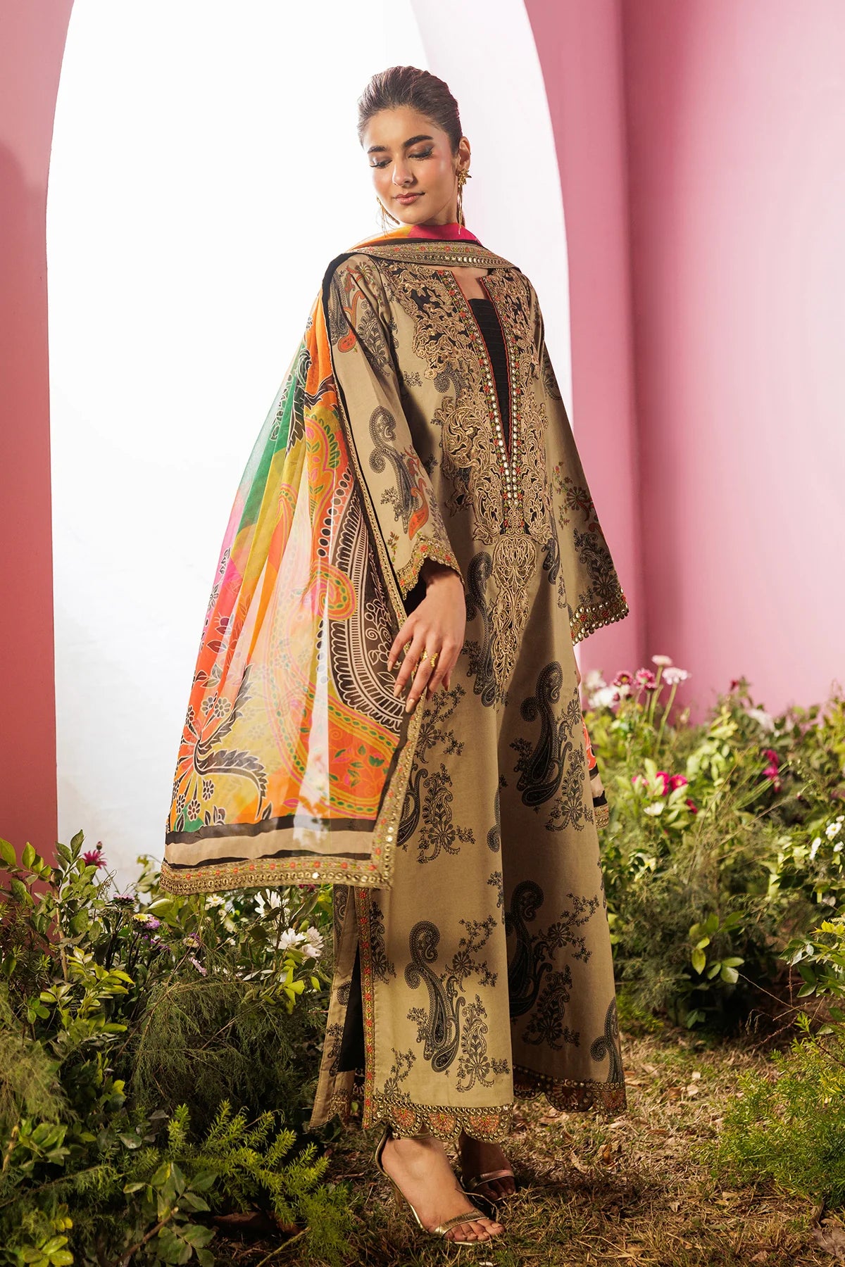RANG-E-BAHAR BY CHARIZMA UNSTITCHED'26| CRB6-07