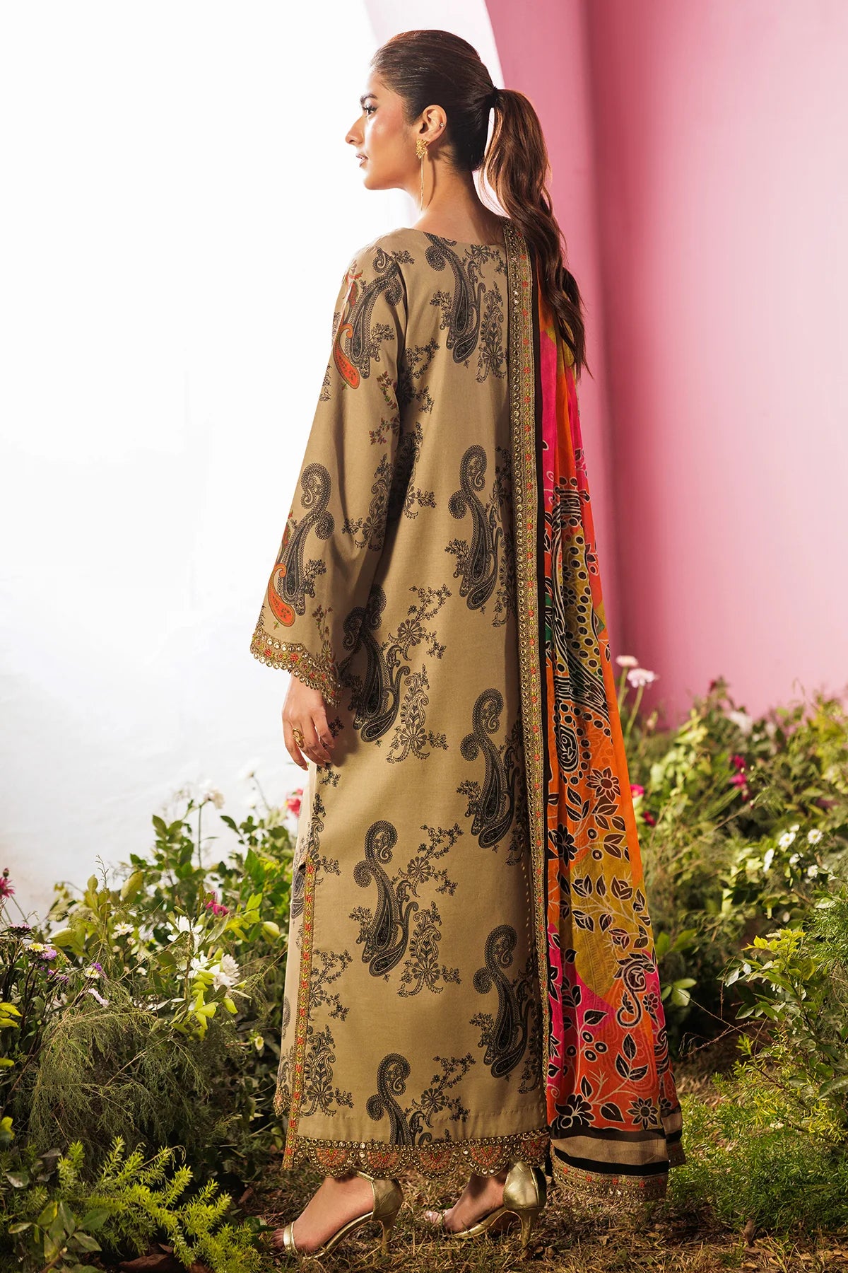 RANG-E-BAHAR BY CHARIZMA UNSTITCHED'26| CRB6-07