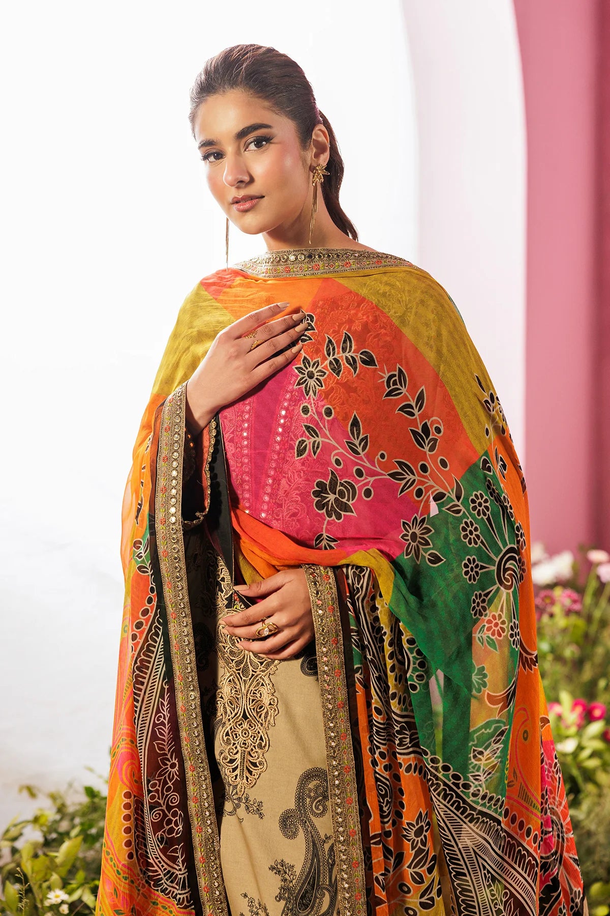 RANG-E-BAHAR BY CHARIZMA UNSTITCHED'26| CRB6-07