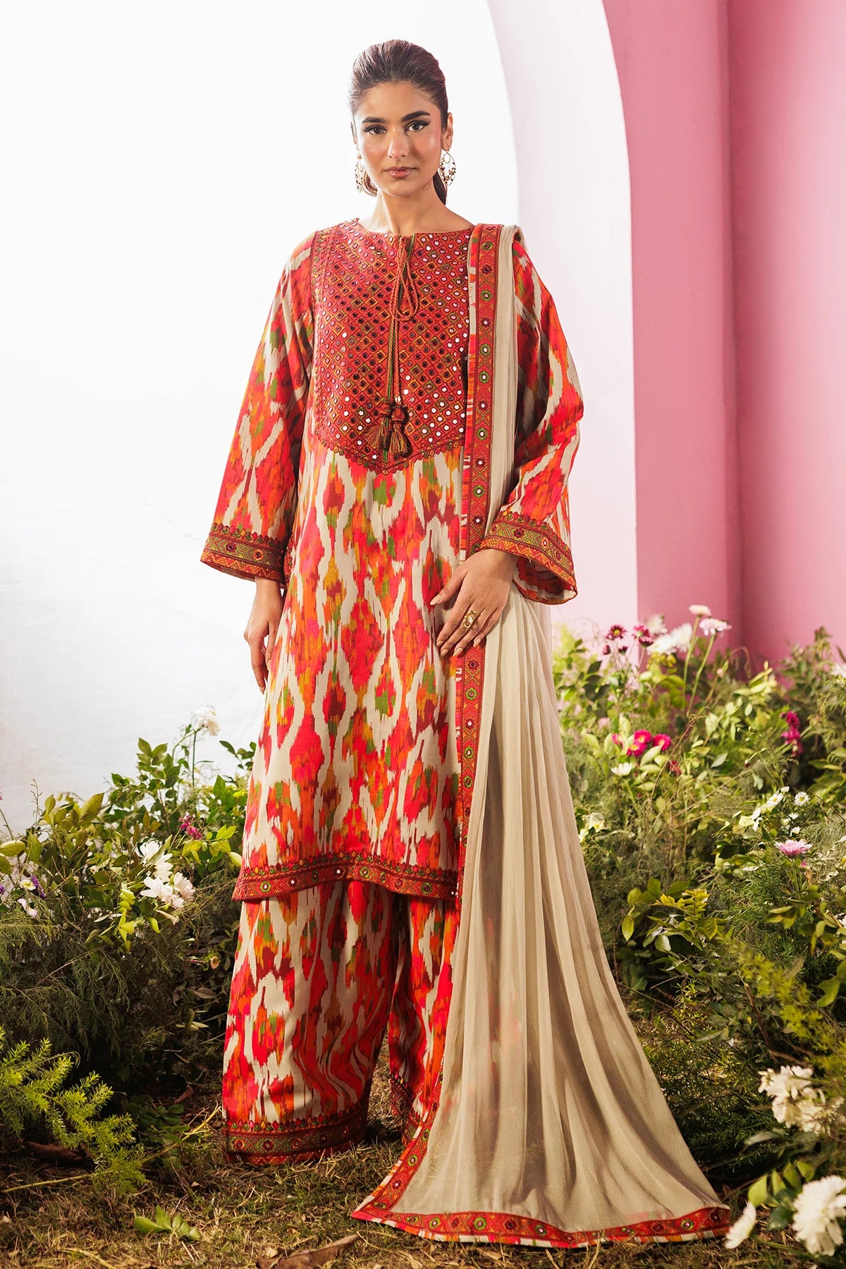 RANG-E-BAHAR BY CHARIZMA UNSTITCHED'26| CRB6-08