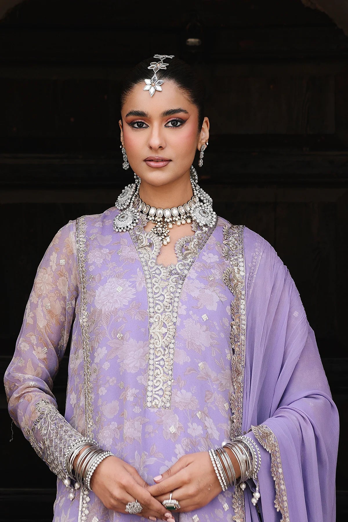CHARIZMA VASAL LUXURY CHIFFON UNSTITCHED'26 | VSL6-11