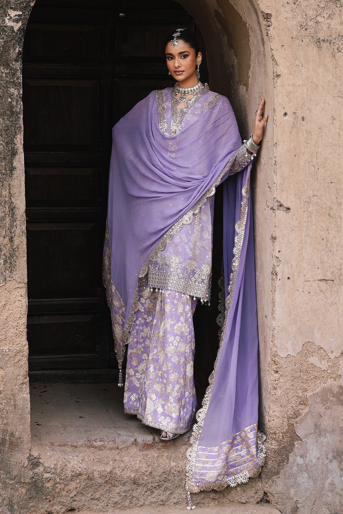 CHARIZMA VASAL LUXURY CHIFFON UNSTITCHED'26 | VSL6-11