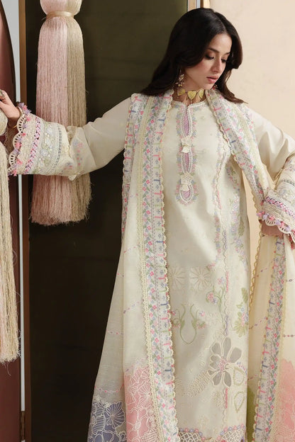 MUSHQ SOLACE OMBRE CHIKANKARI UNSTITCHED - ELMA QFL-01