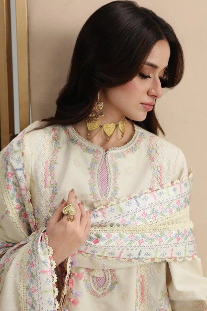 MUSHQ SOLACE OMBRE CHIKANKARI UNSTITCHED - ELMA QFL-01