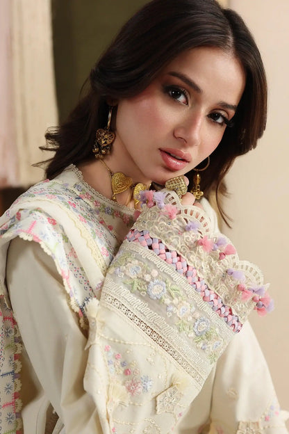 MUSHQ SOLACE OMBRE CHIKANKARI UNSTITCHED - ELMA QFL-01