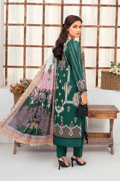 FABIHA VOL-1 BY FEROZA UNSTITCHED'26 | D7