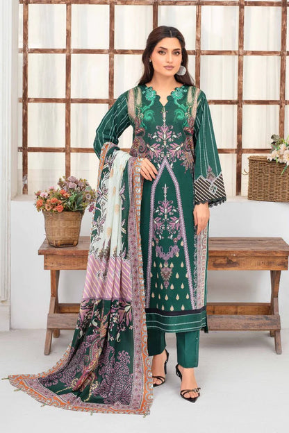 FABIHA VOL-1 BY FEROZA UNSTITCHED'26 | D7