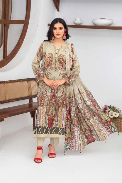 FABIHA VOL-1 BY FEROZA UNSTITCHED'26 | D1