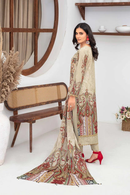 FABIHA VOL-1 BY FEROZA UNSTITCHED'26 | D1